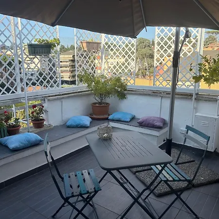 Attico Ponte Milvio Littleangelshouse Apartament Rzym