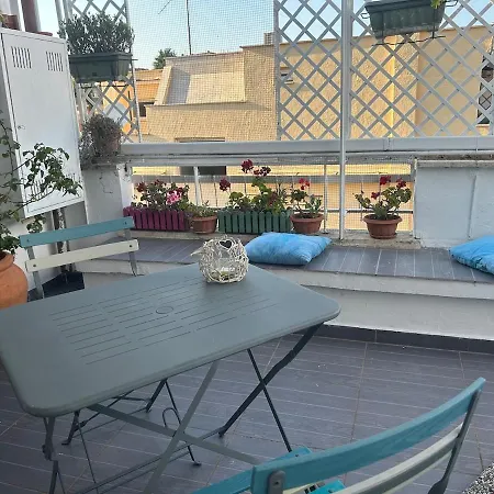 Attico Ponte Milvio Littleangelshouse Apartament